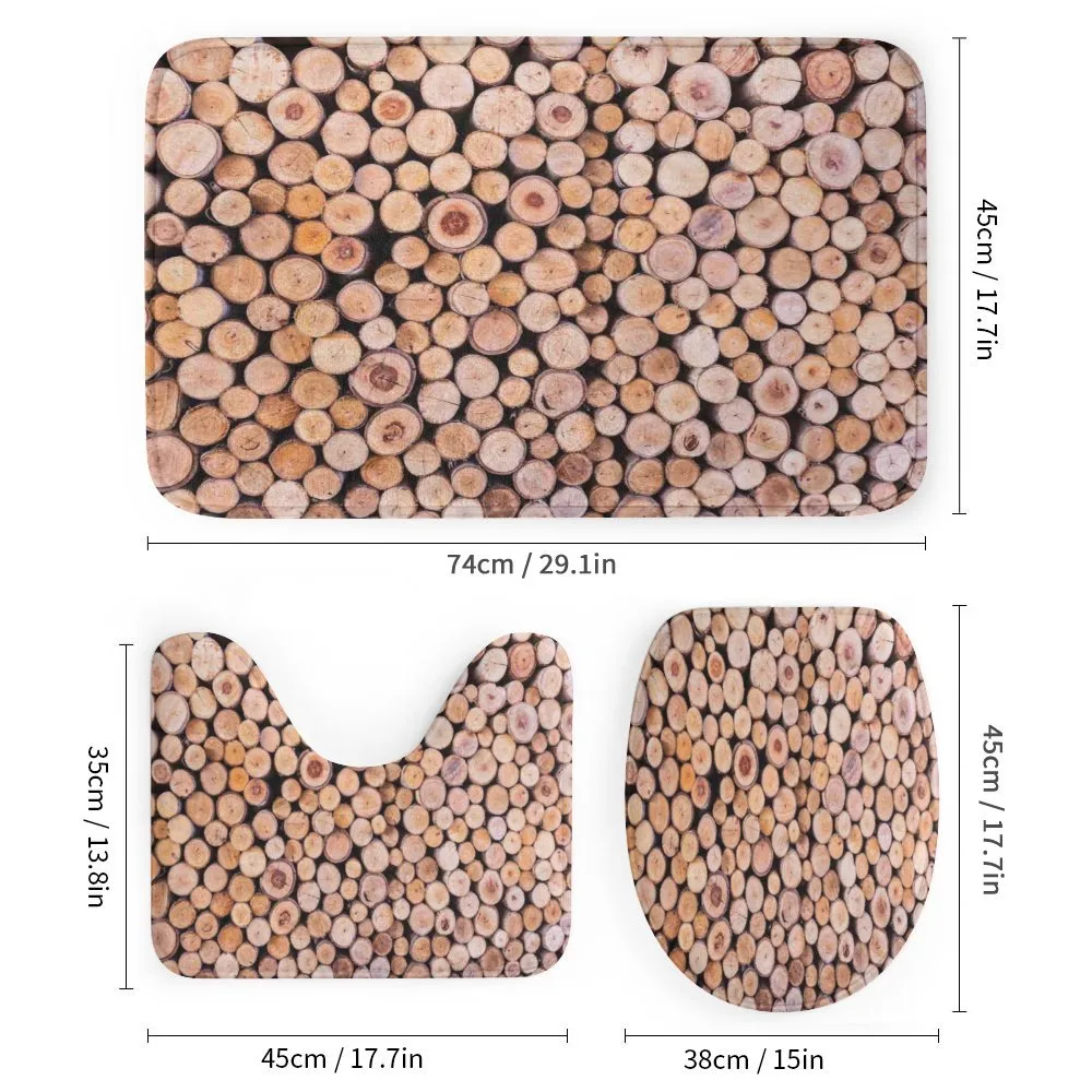 Wooden Lumber Tree Logs — Detail 1
