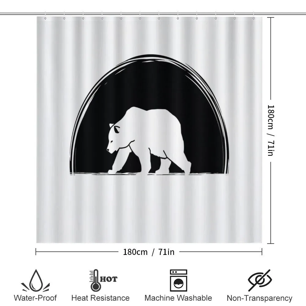 Big Polar Bear Walking — Detail 2