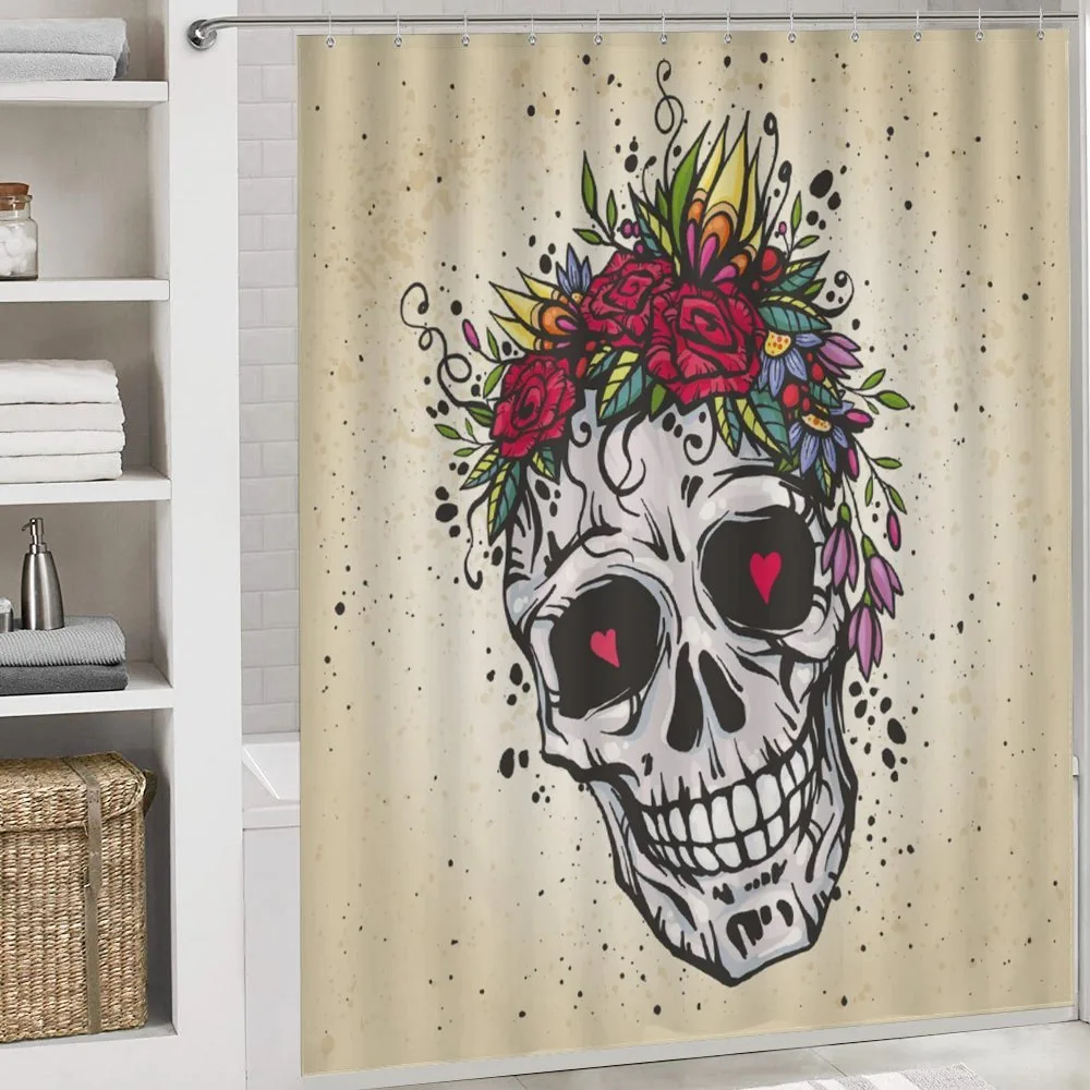 Boho Plant Skull — Detail 4