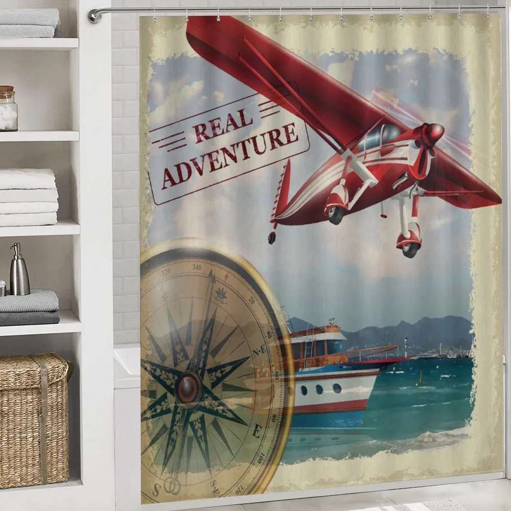 Coastline Red Plane — Detail 4