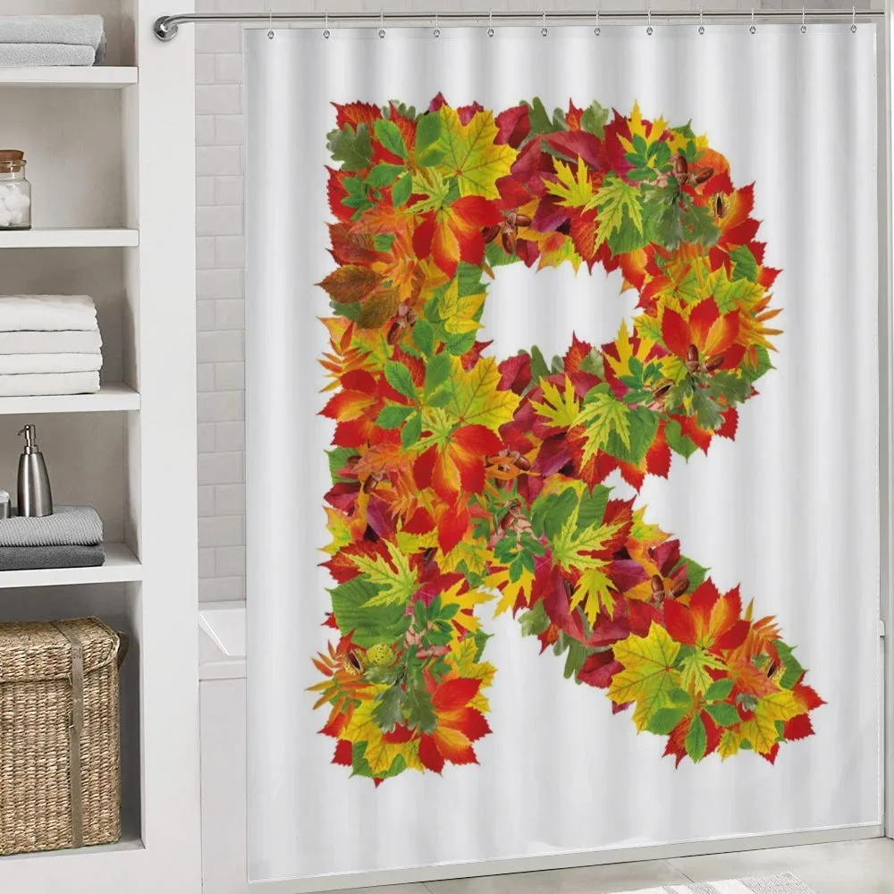 Floral R Maple Leaves — Detail 4