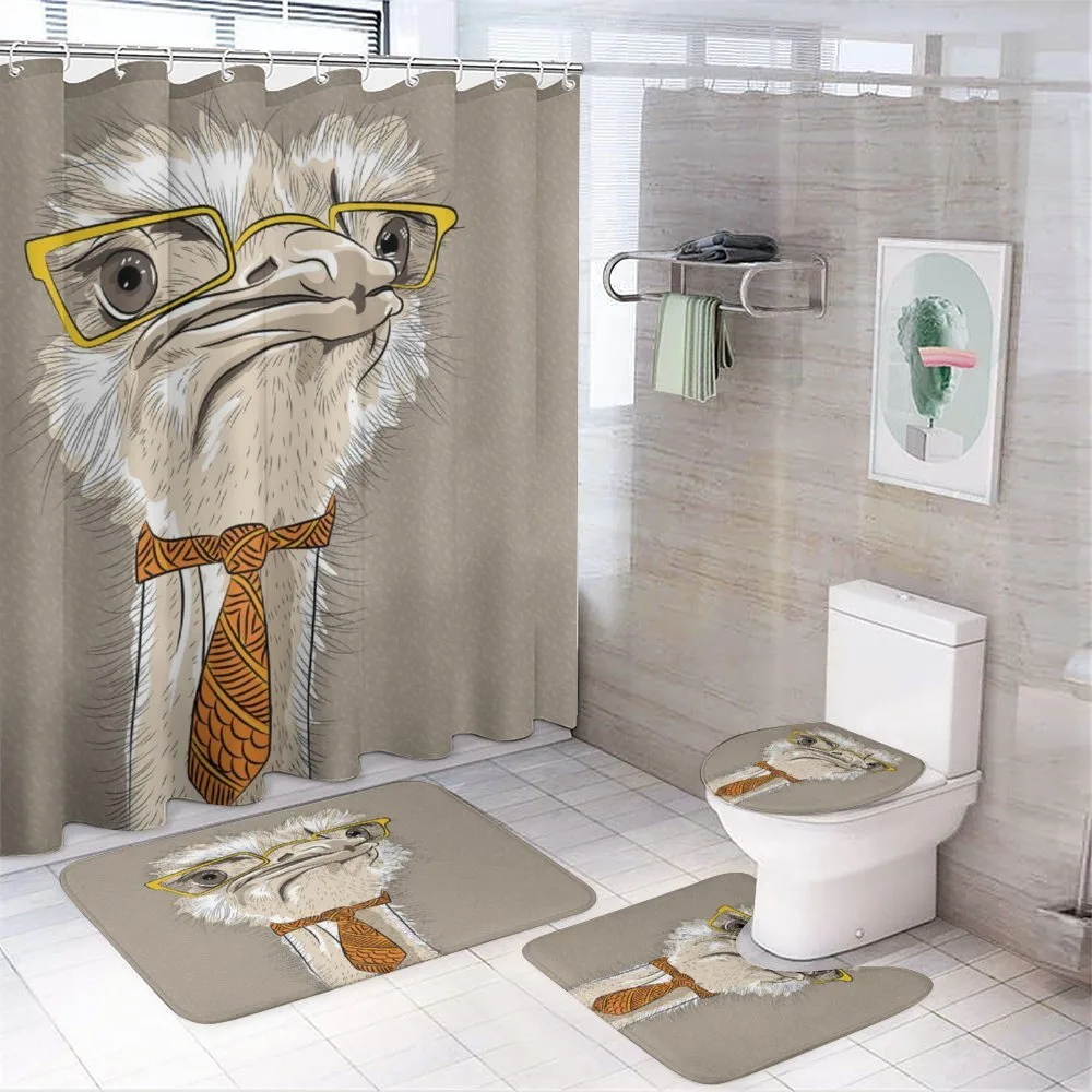 Funny Hipster Ostrich — Your design