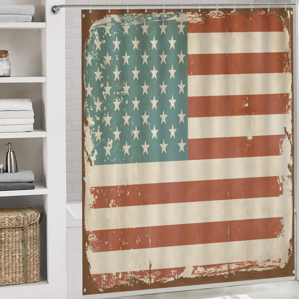 Grunge US Flag — Detail 4