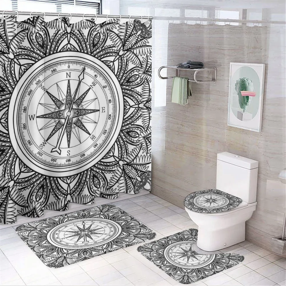 Ornate Floral Wind Rose — Your design