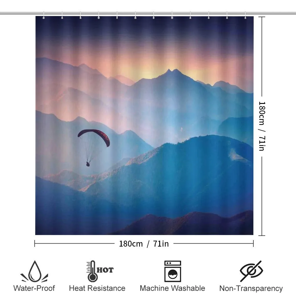 Paraglide Sun Mountains — Detail 2
