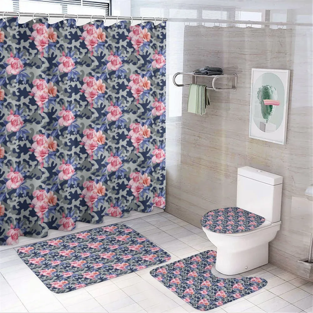 Pink Roses Retro Camo — Your design