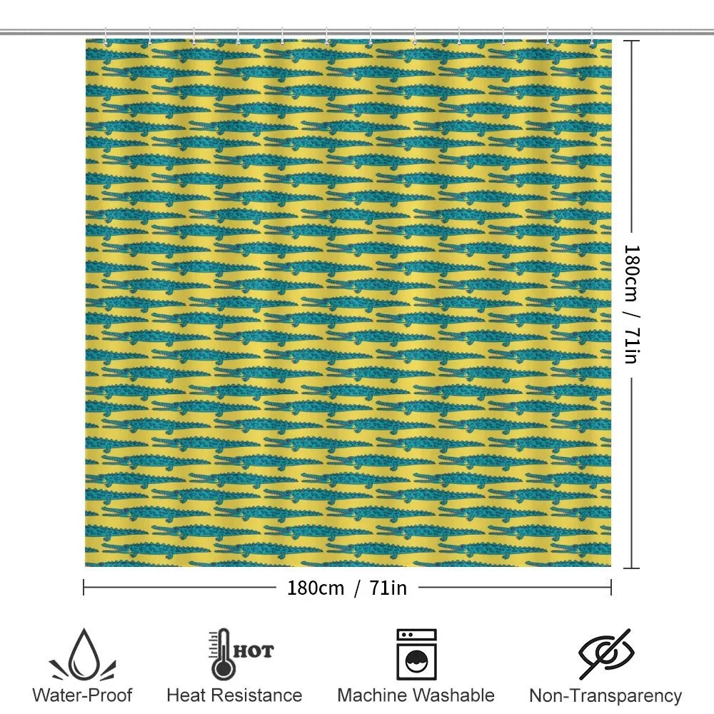 Repetitive Crocodile Pattern — Detail 2