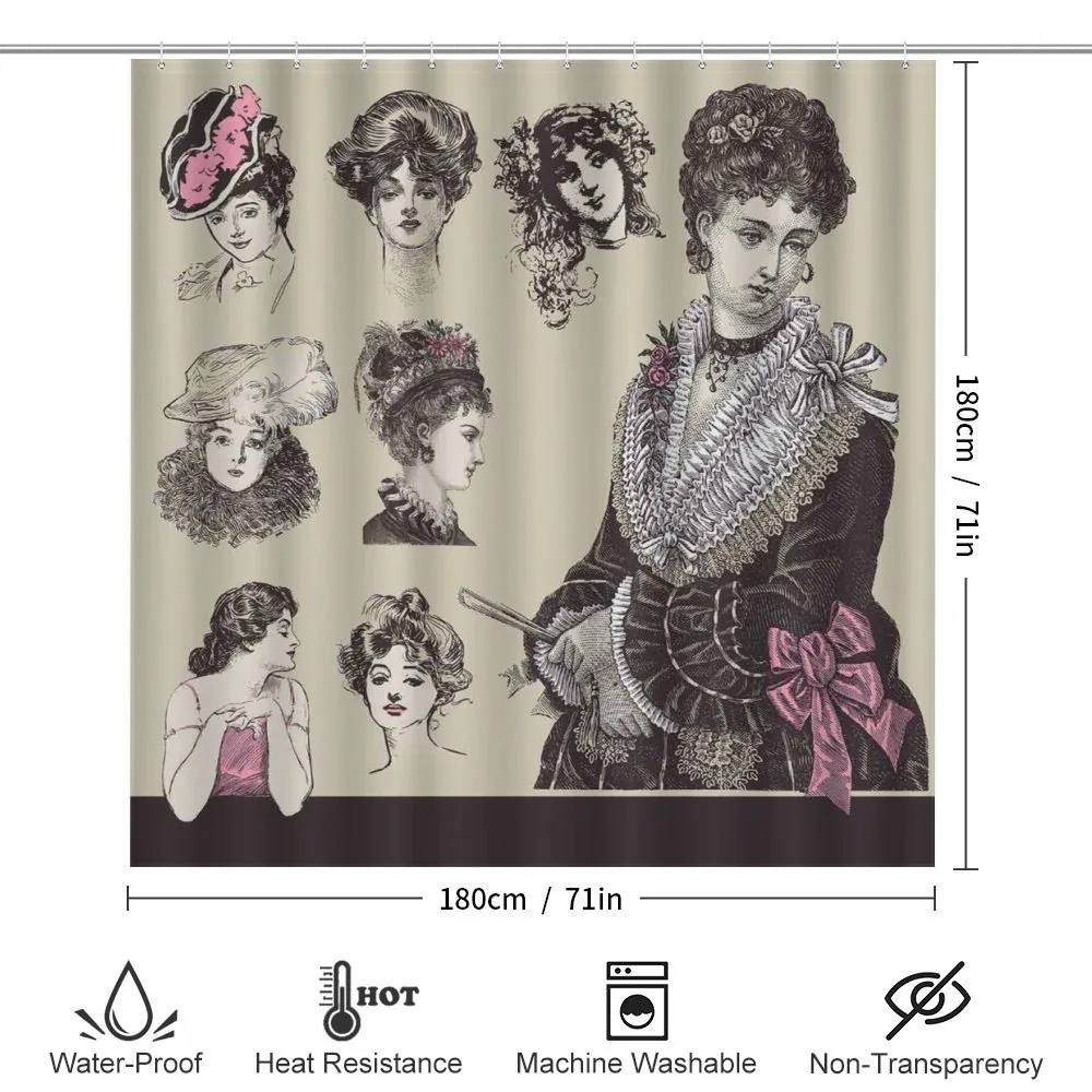 Retro Lady — Detail 2