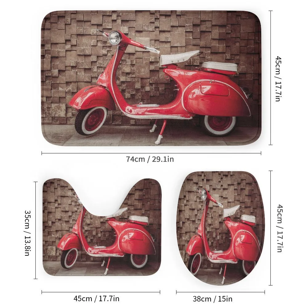 Retro Nostalgic Scooter — Detail 1