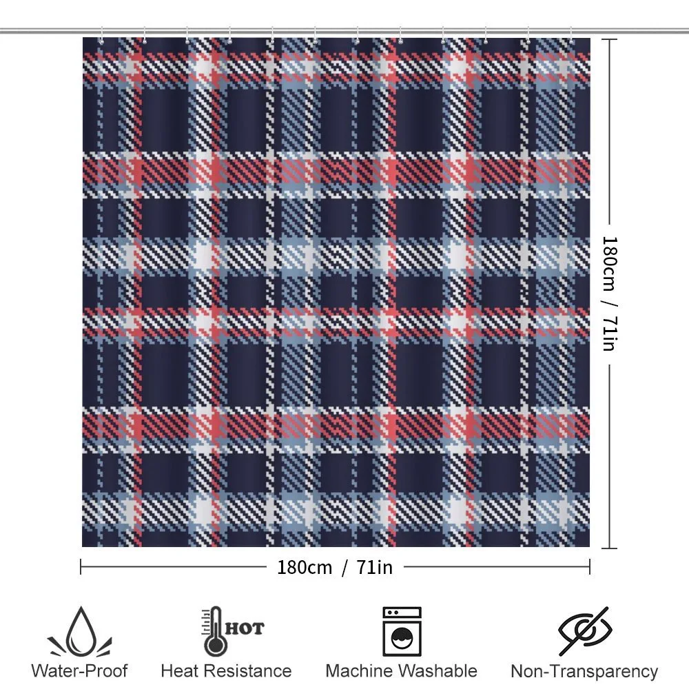 Retro Plaid Mosaic — Detail 2