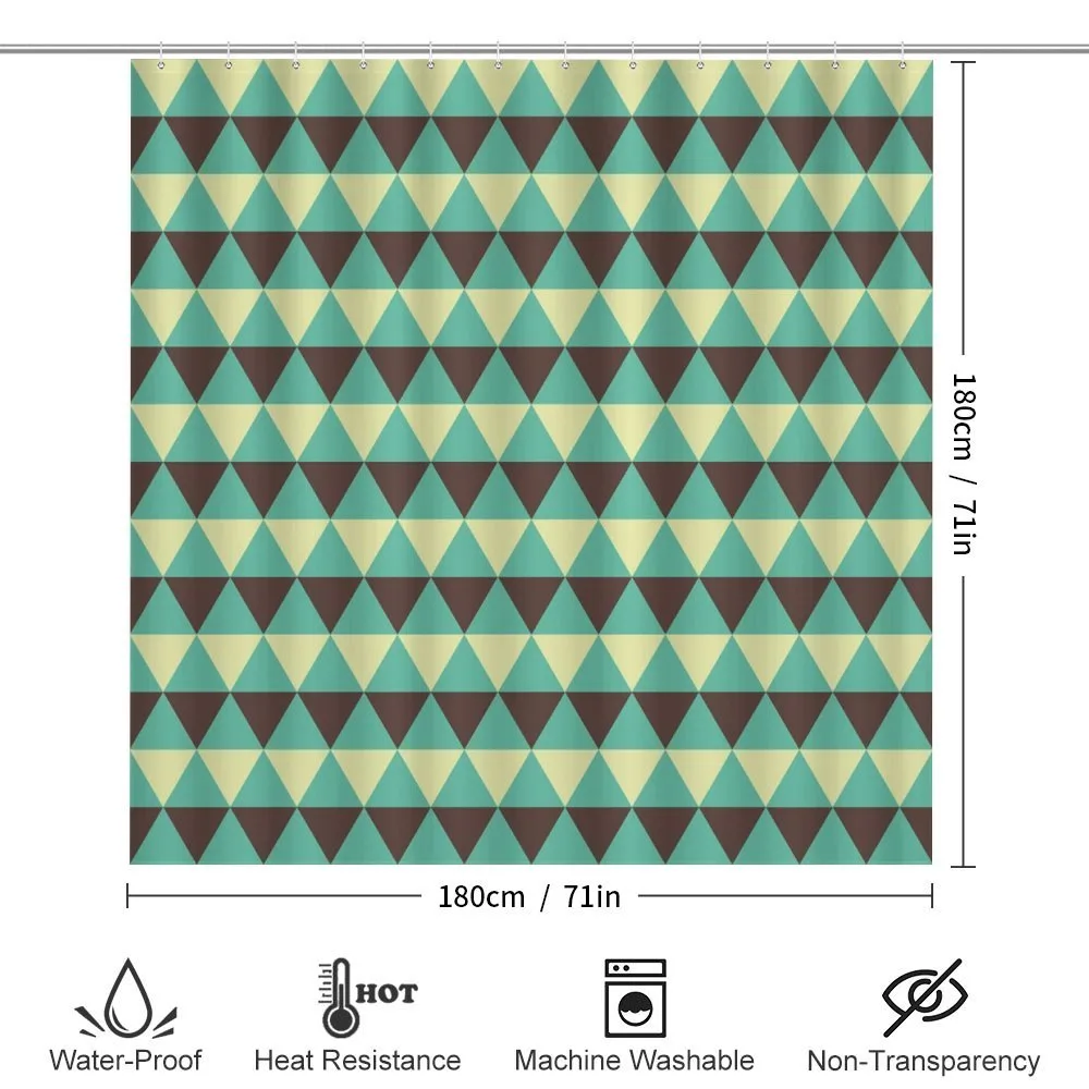 Retro Triangles Pattern — Detail 2