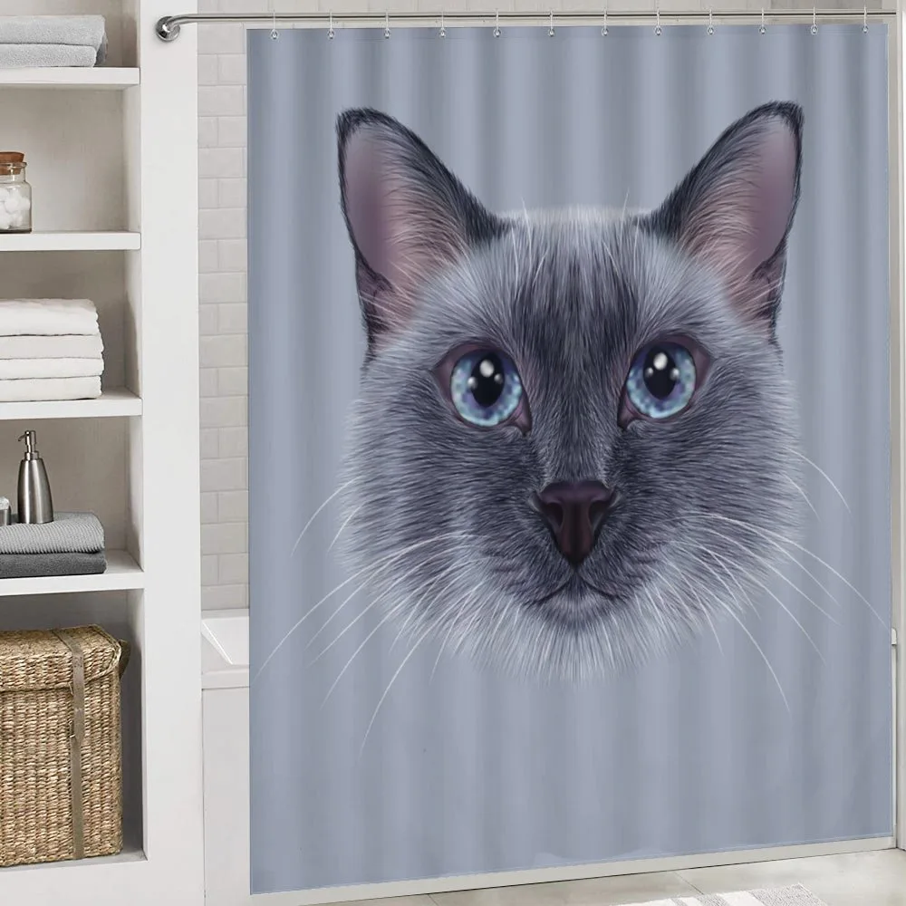 Siamese Cat Portrait — Detail 4