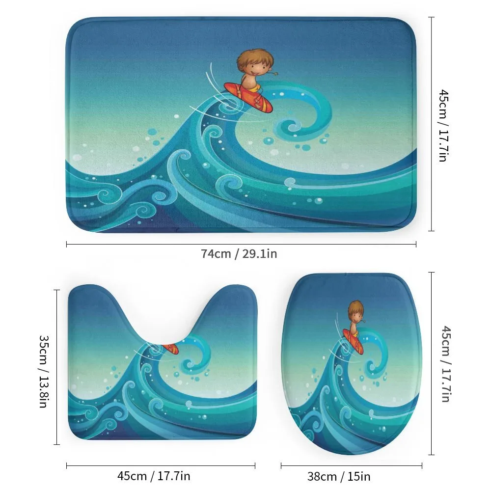 Surfing Baby Waves — Detail 1