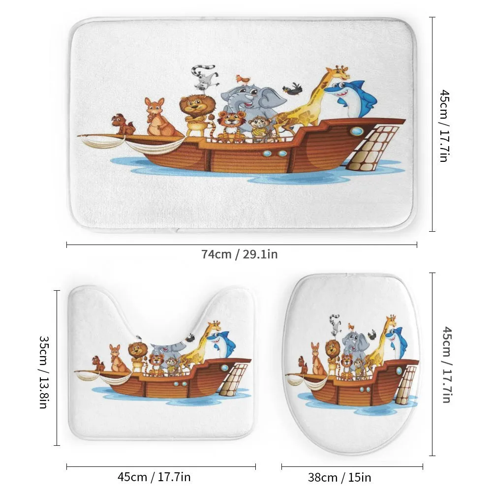 Animals on Mystic Boat — Detail 1