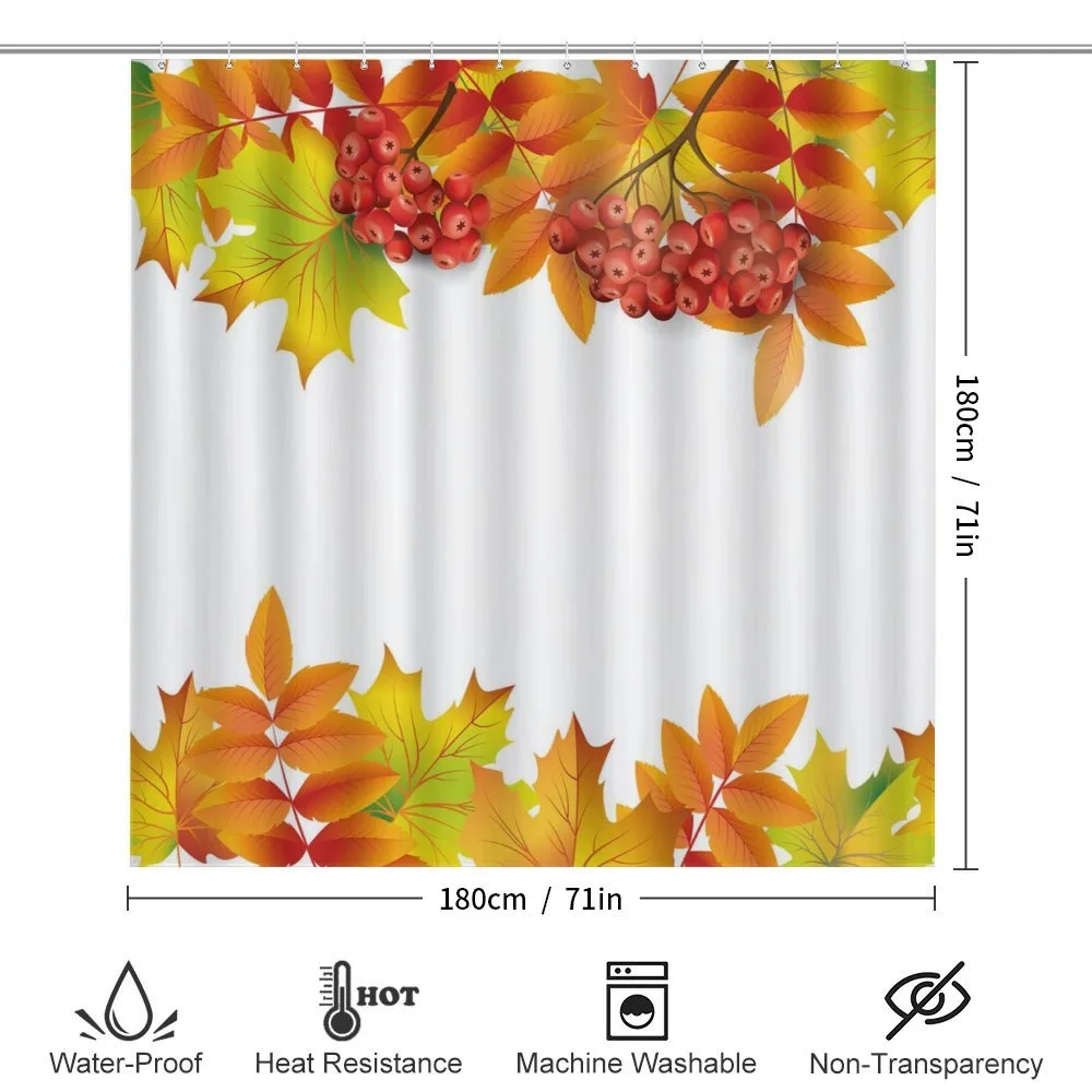 Autumn Branches Border — Detail 2