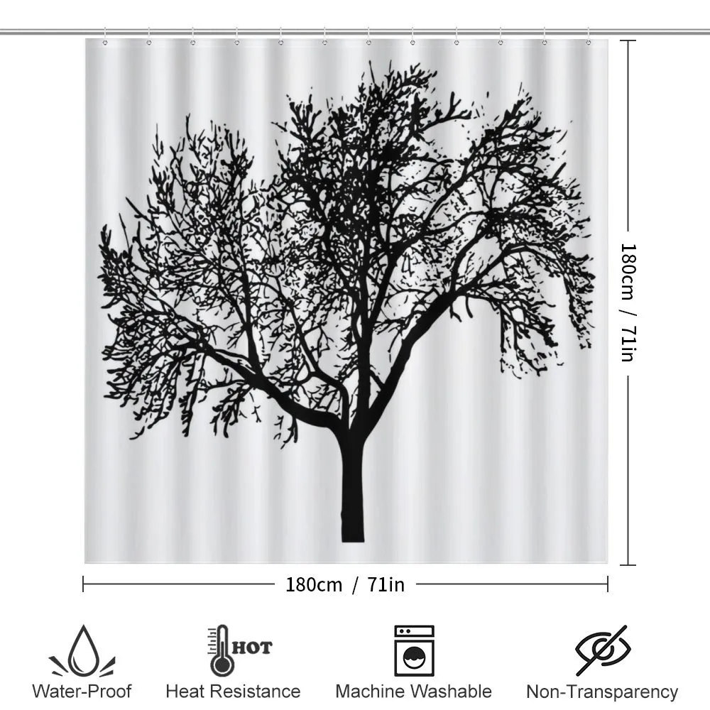 Bare Branches Silhouette Art — Detail 2