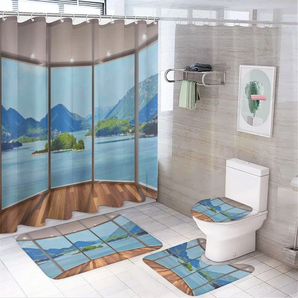 Beach Seaside Hills Window — Your design