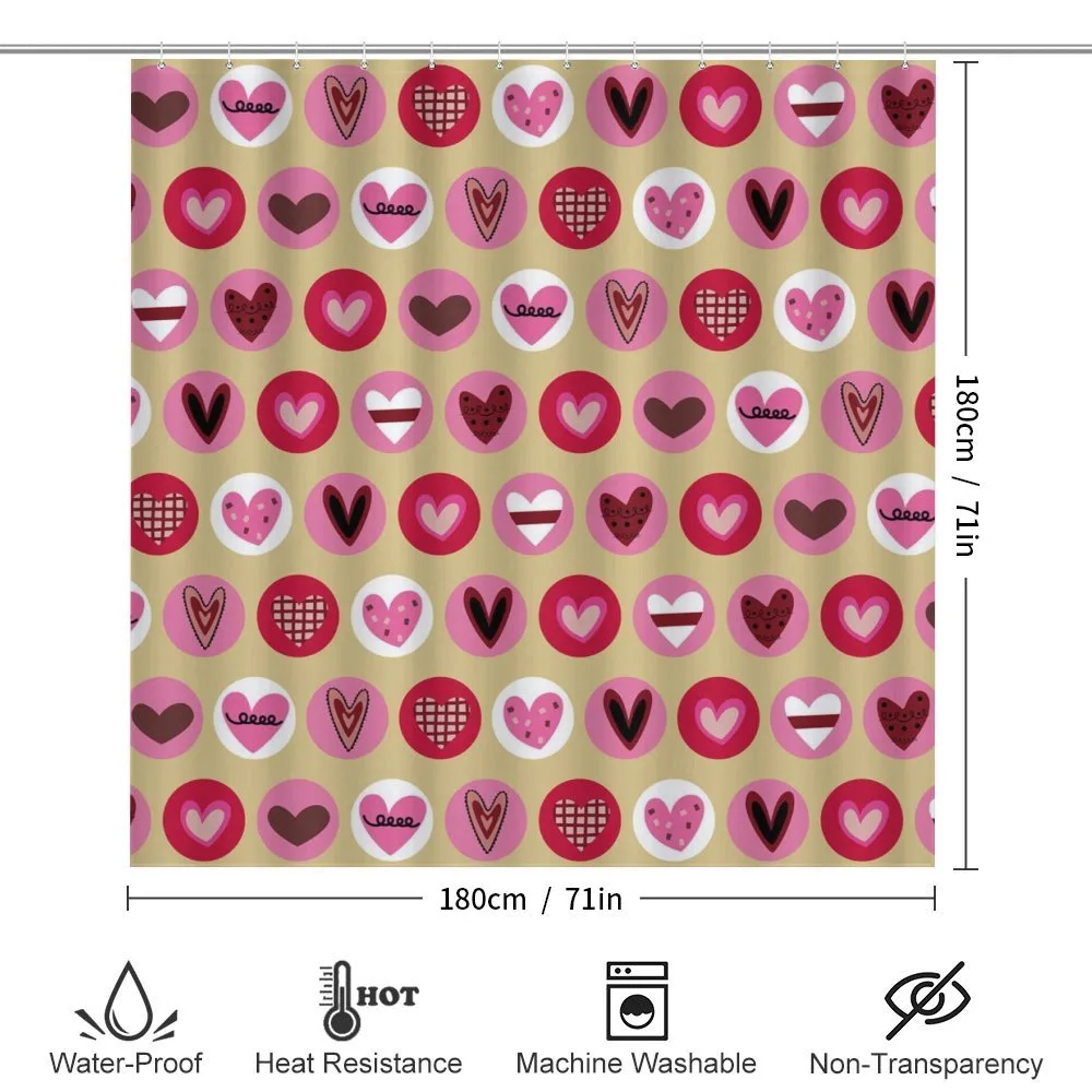 Cartoon Style Hearts — Detail 2