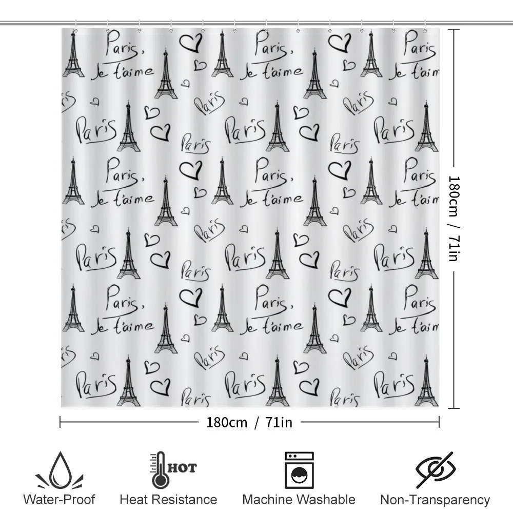 Eiffel Je T'aime Doodle — Detail 2