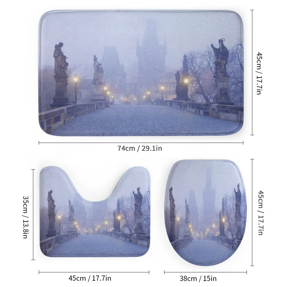 Foggy Prague Streets — Detail 1