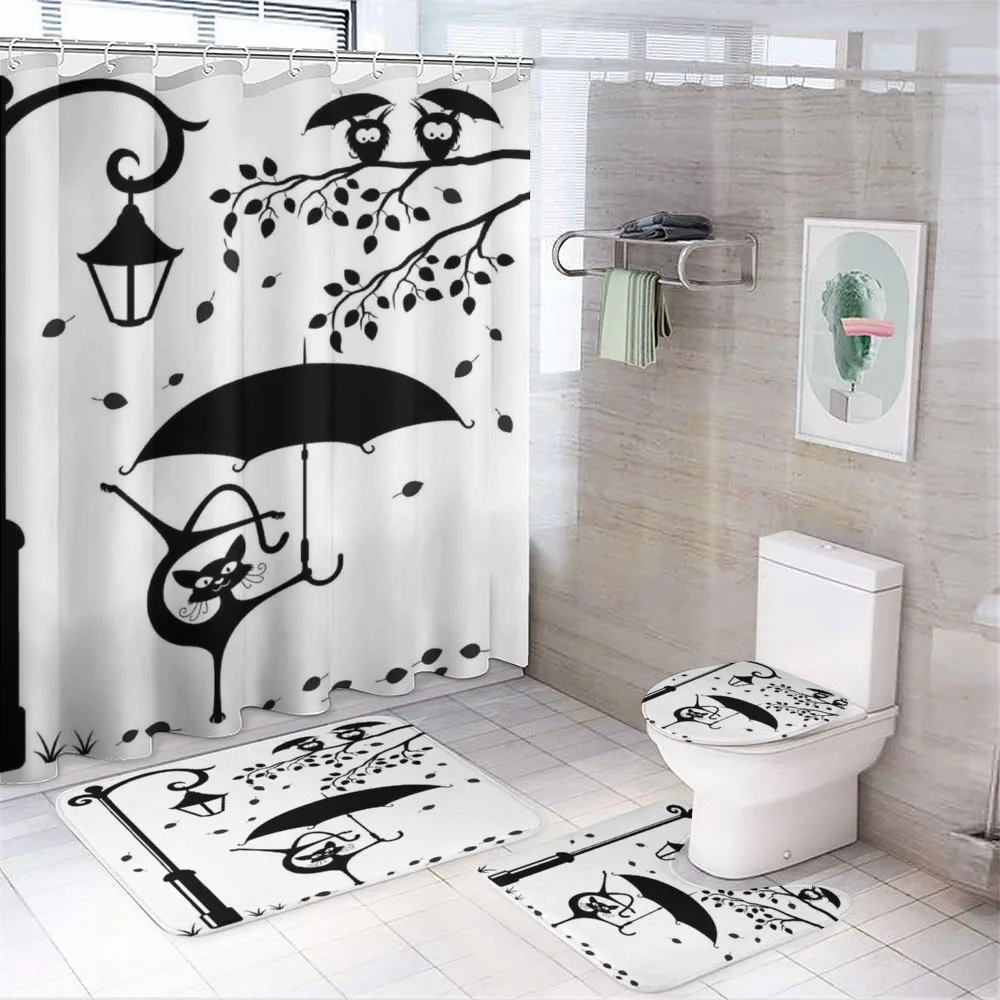 Funny Kitty with Umbrella — Your design