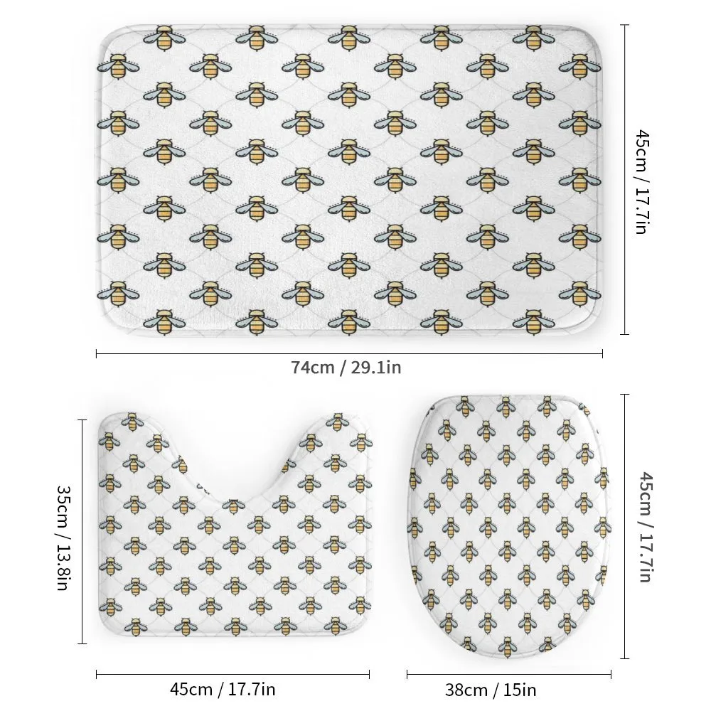 Graphic Bees Dots Pattern — Detail 1