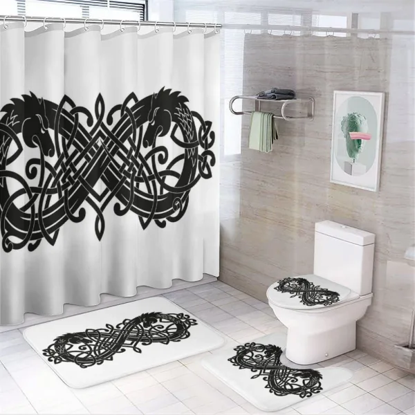Infinite on a shower curtain