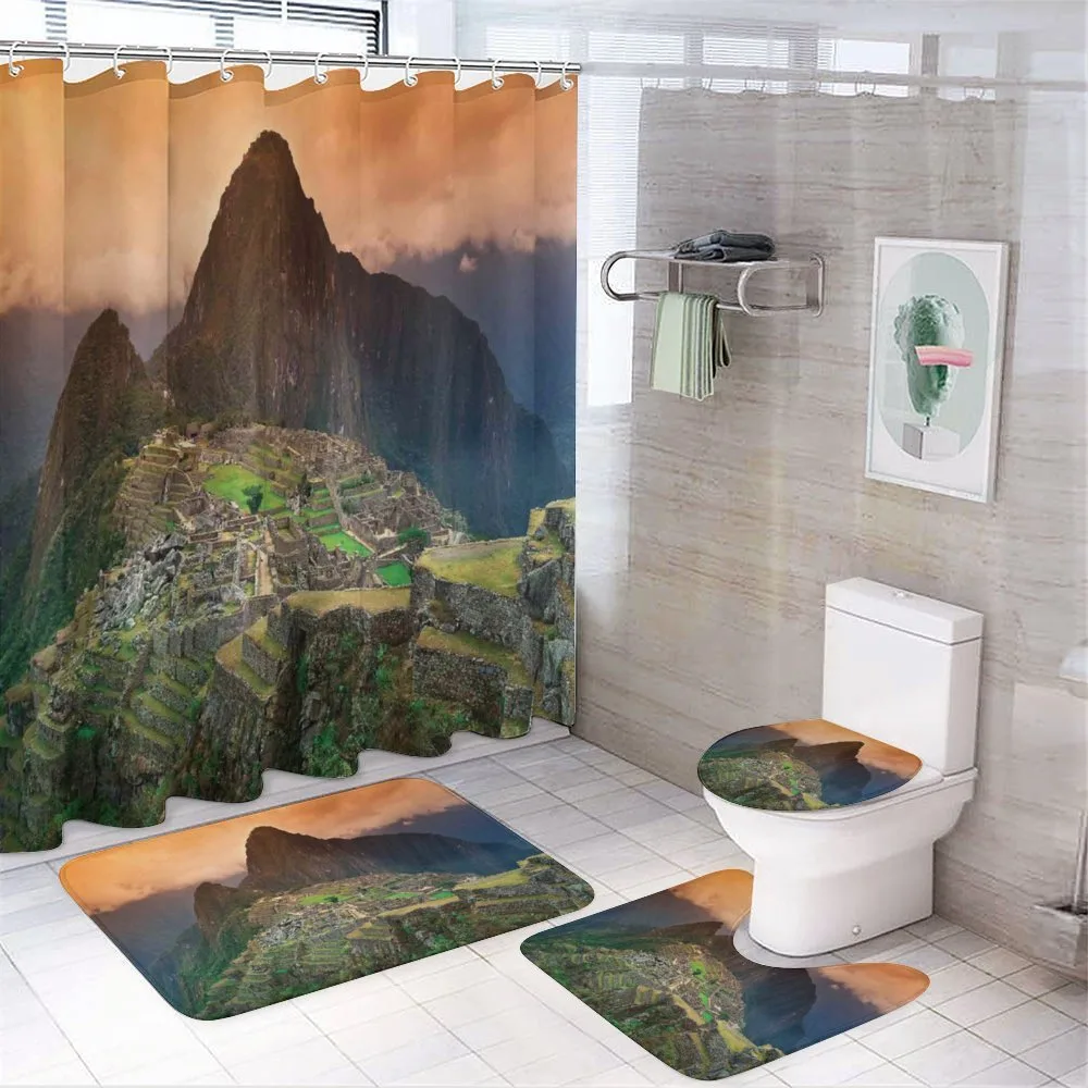 Machu Picchu Ruins Photo — Your design