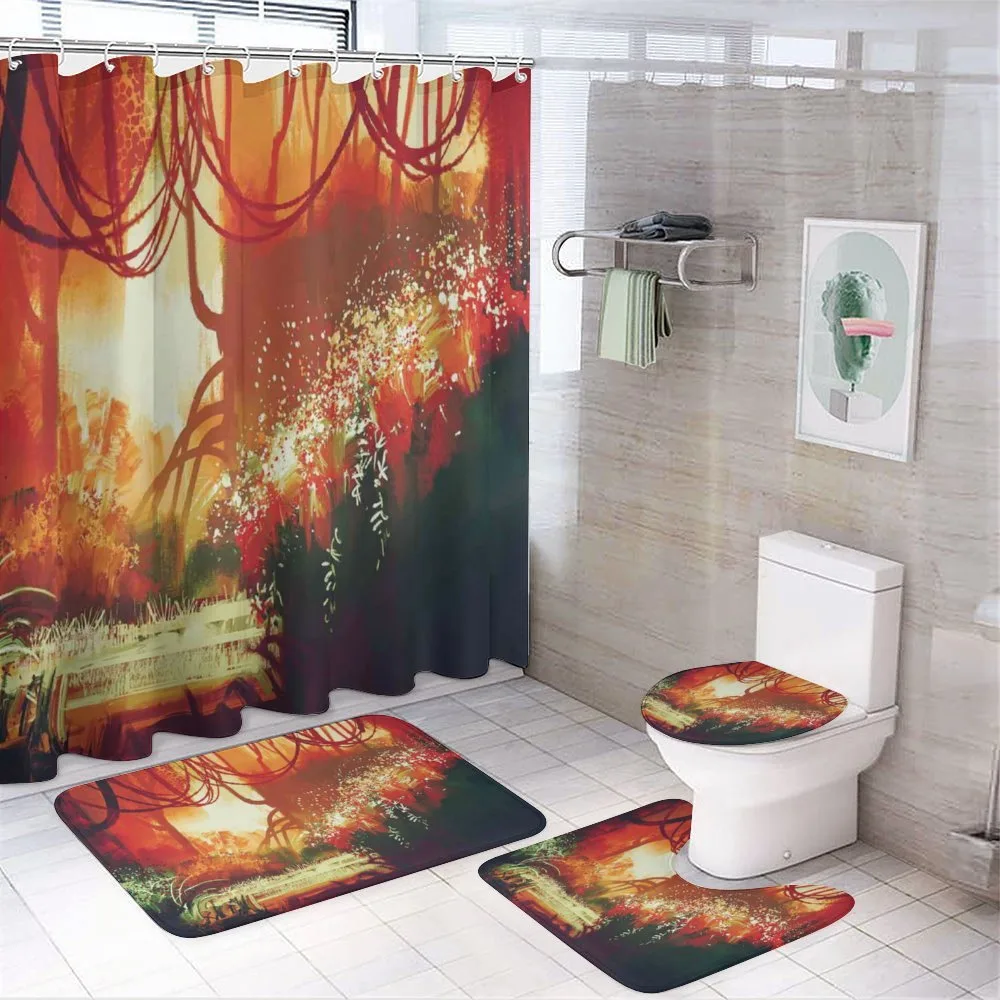 Modern Autumn Forest — Your design