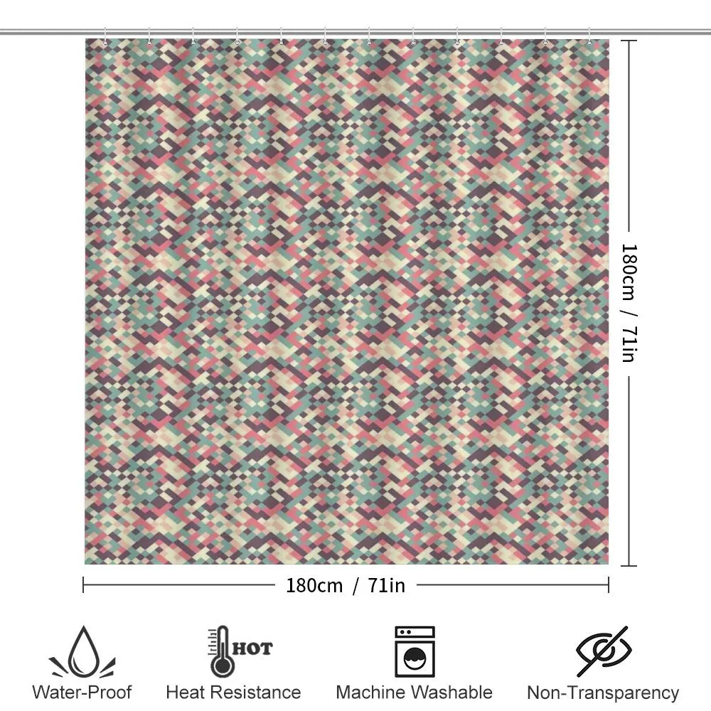 Mosaic Squares Design — Detail 2