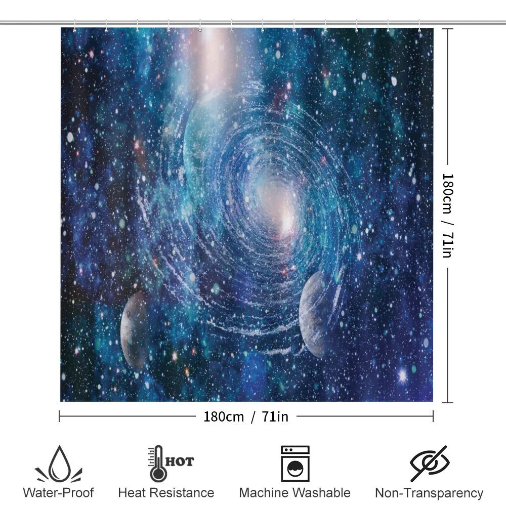 Nebula Helix with Planets — Detail 2