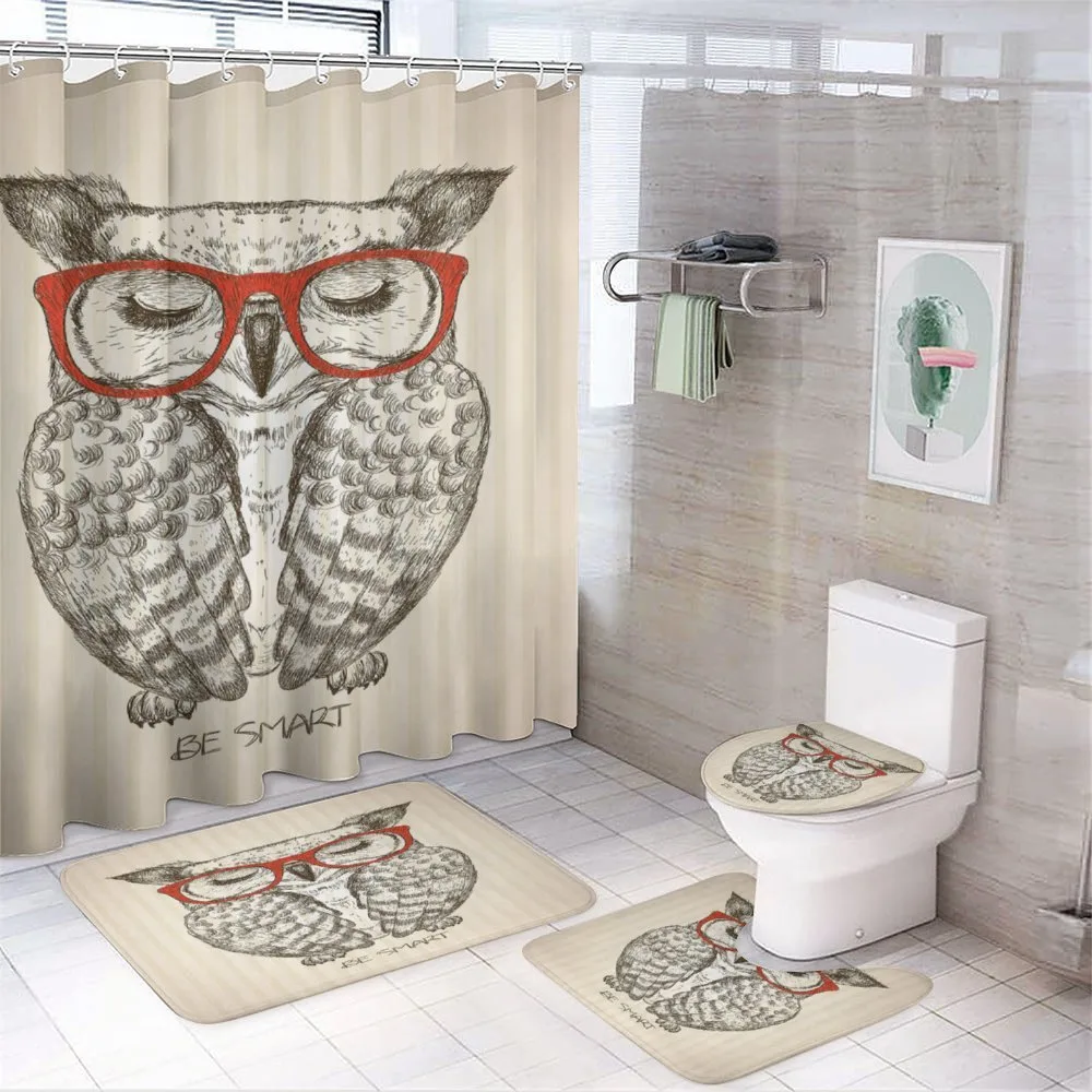Owl with Be Smart Lettering — Your design