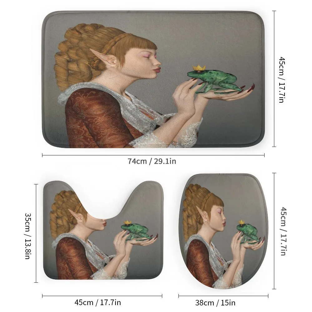 Princess Kissing Frog — Detail 1
