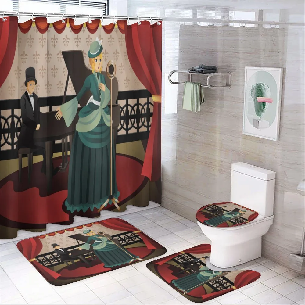 Singer and Pianist Performing — Your design