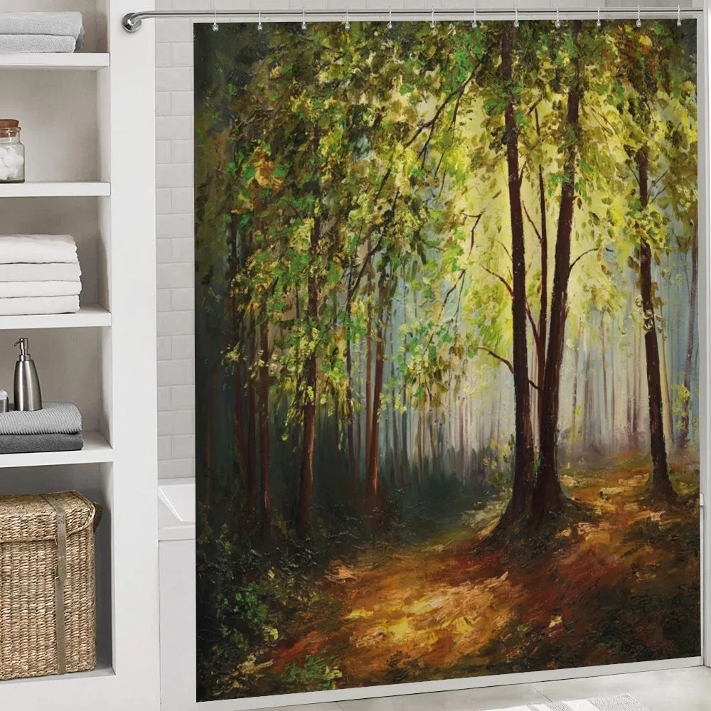 Spring Woodland Trees — Detail 4
