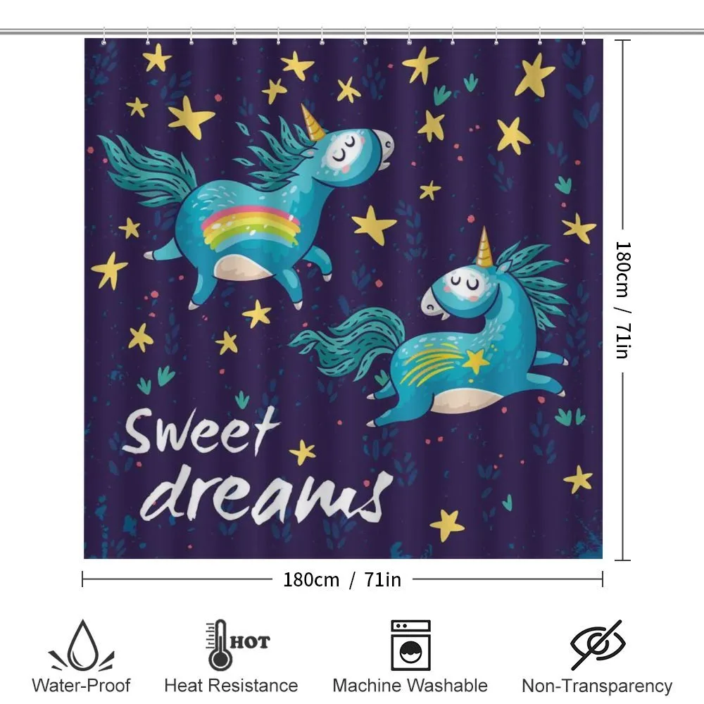 Unicorn Night Sky — Detail 2