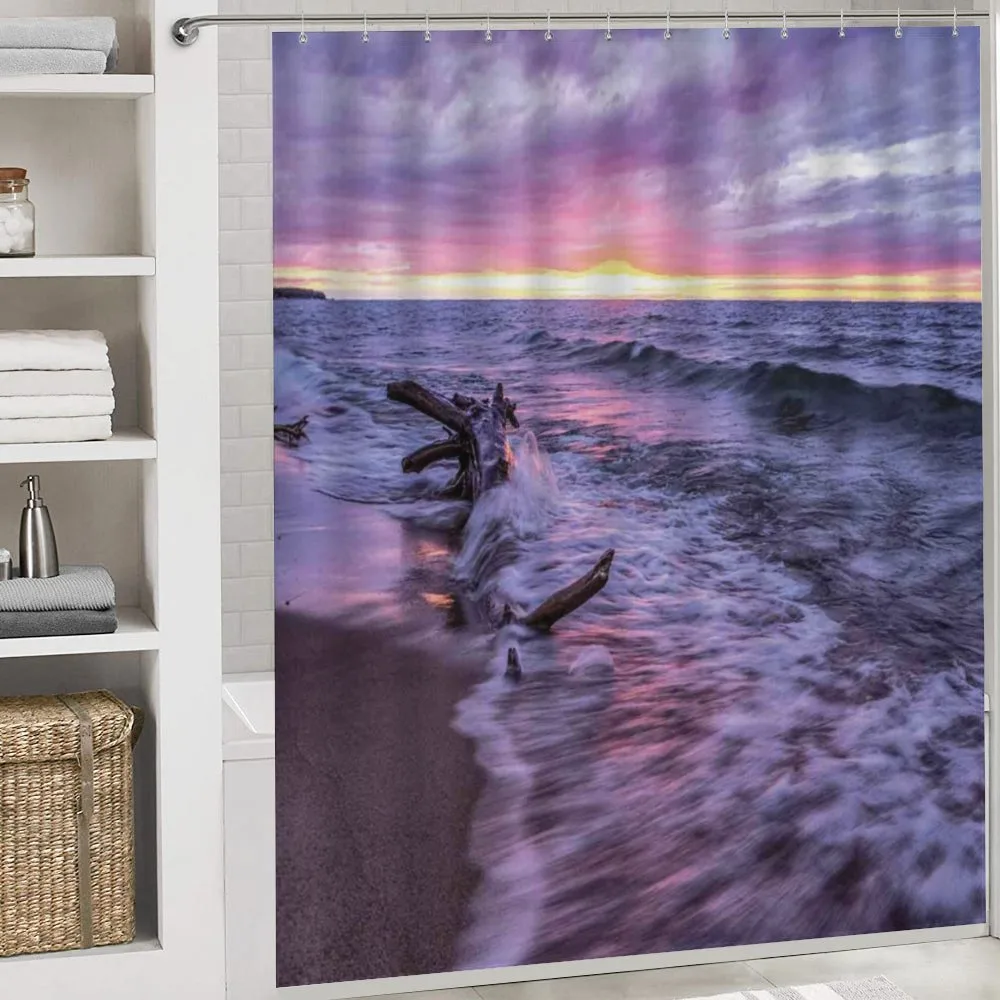 Wavy Sea Couldy Sunset — Detail 4