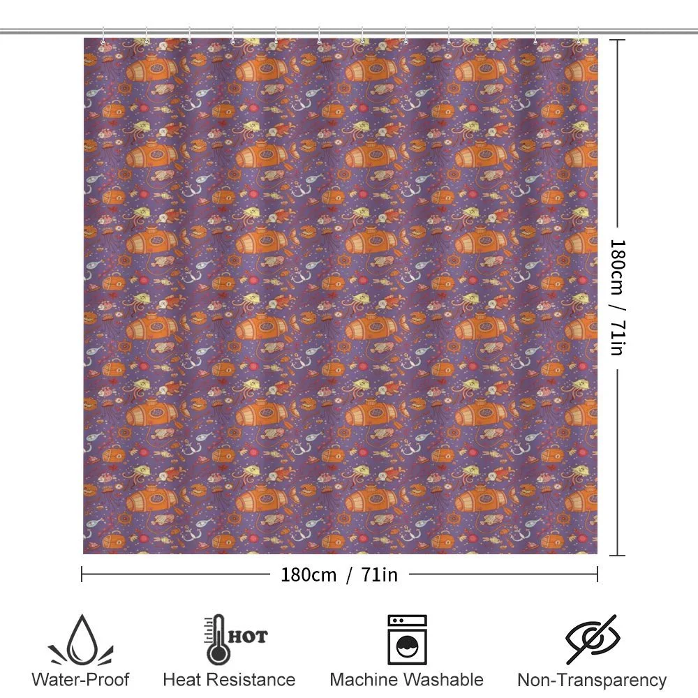 Abstract Colorful Marine — Detail 2