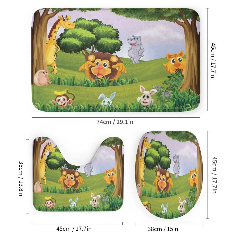 Animals in Forest Safari — Detail 1