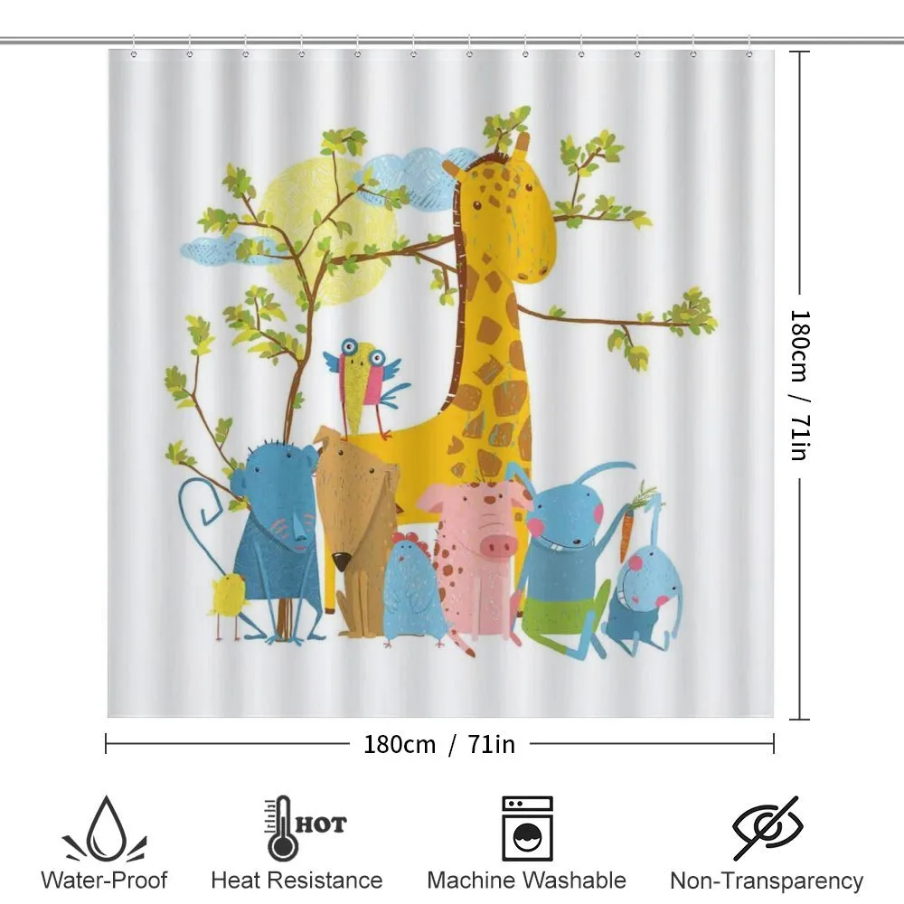 Animals Under Tree — Detail 2
