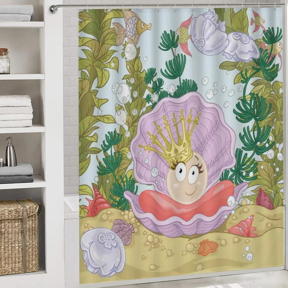Cartoon Pearl on Shell — Detail 4