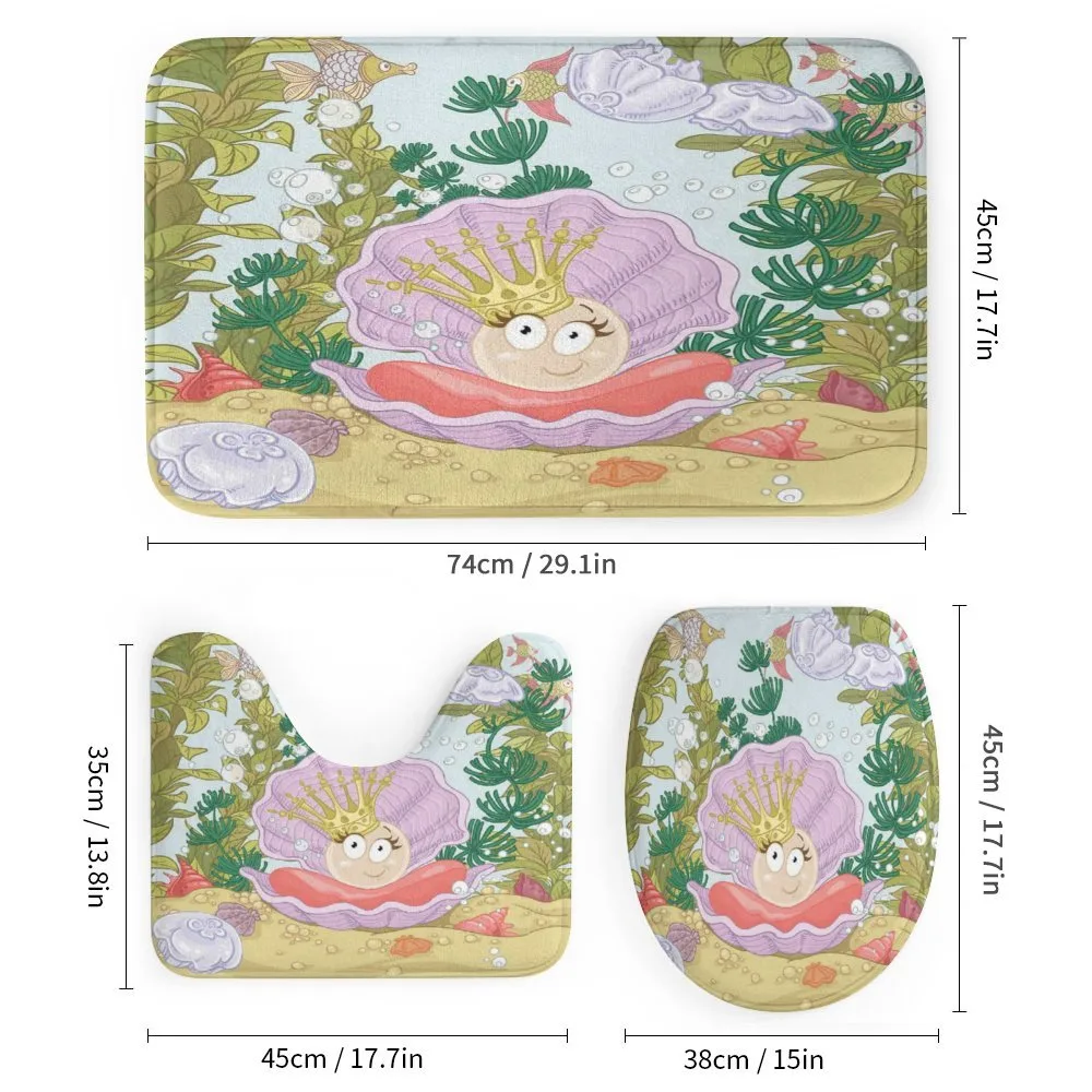 Cartoon Pearl on Shell — Detail 1