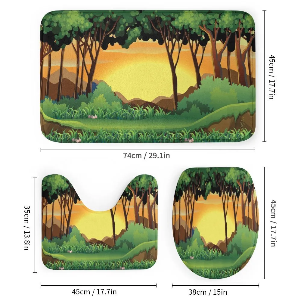 Cartoon Sunset Hills — Detail 1