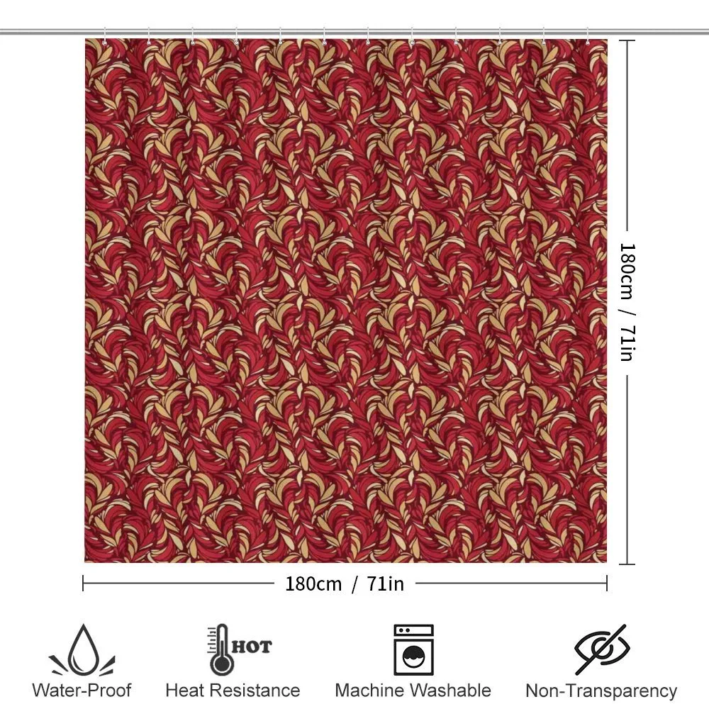 Colored Foliage Pattern — Detail 2