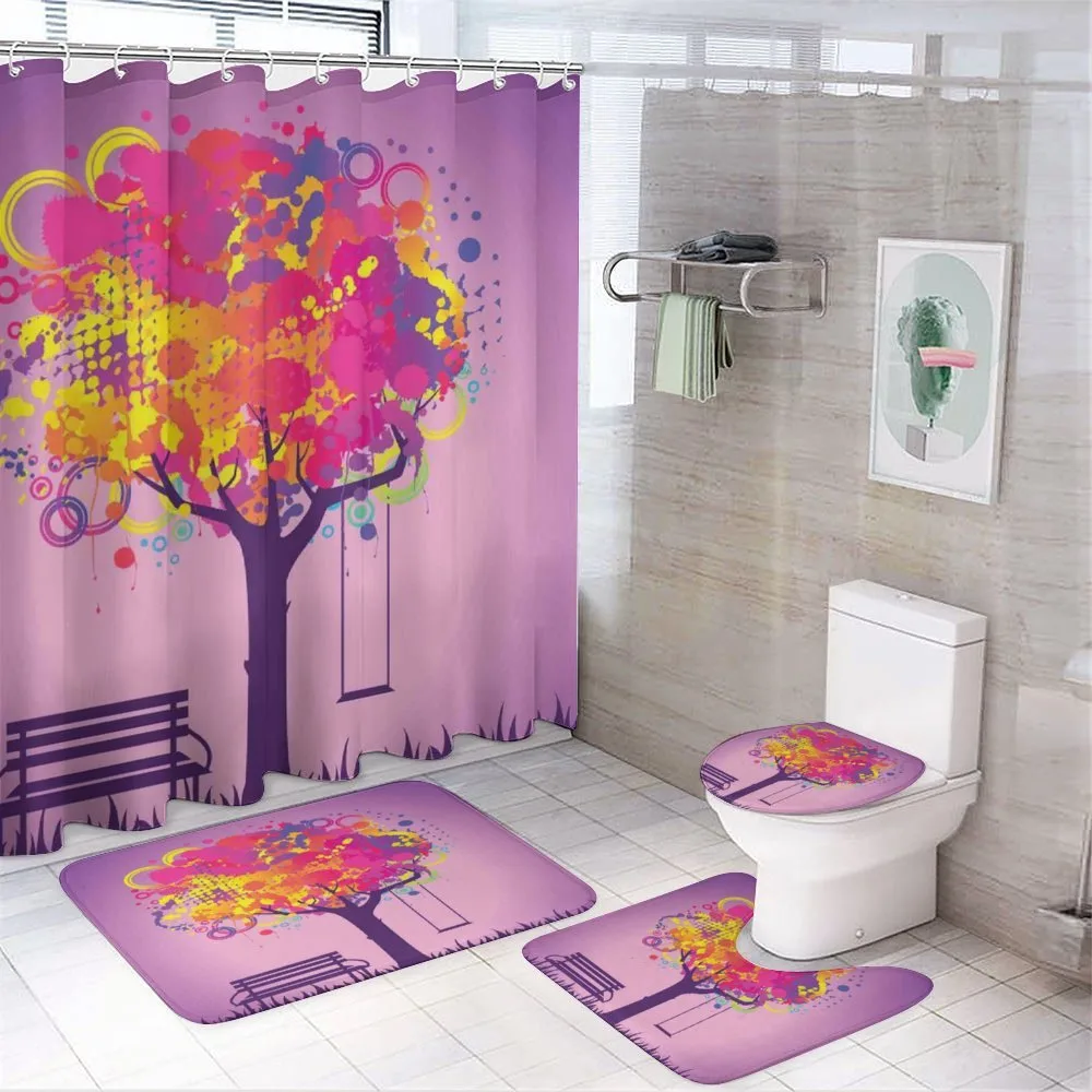 Colorful Leaves Swing Art — Your design