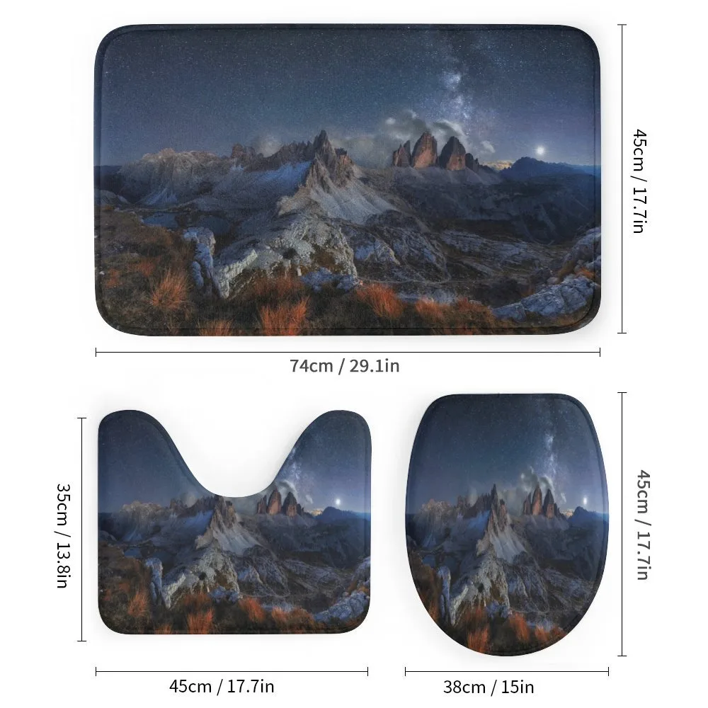 Italy Mountains Milky Way — Detail 1