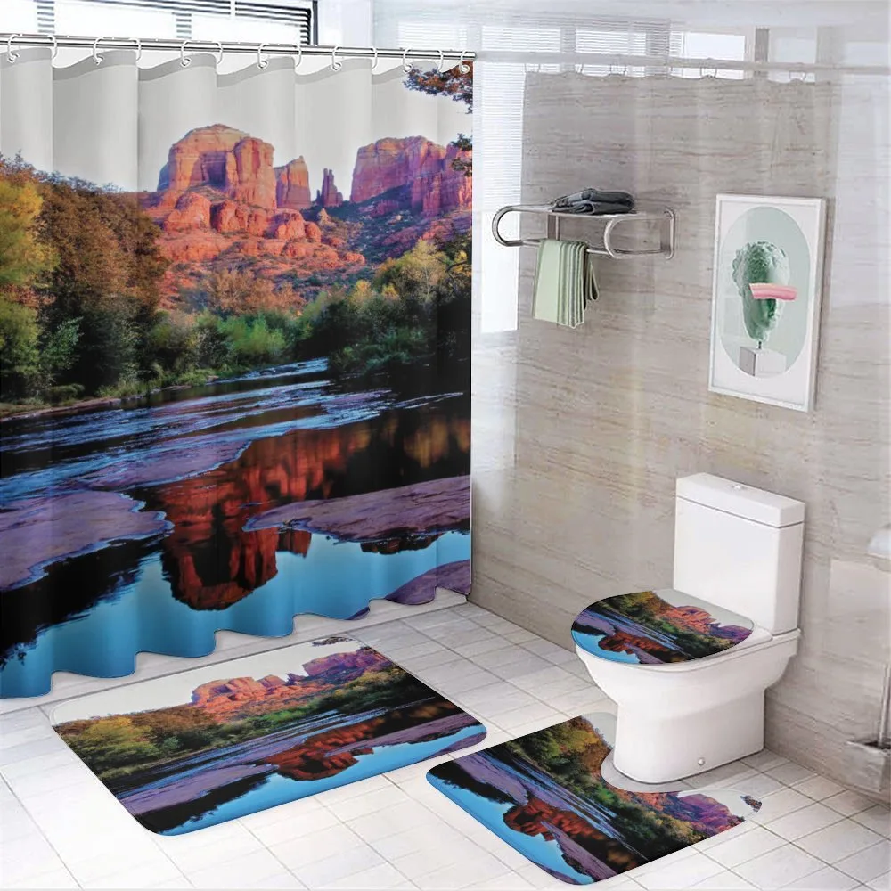 Majestic Cliffs Dawn Photo — Your design