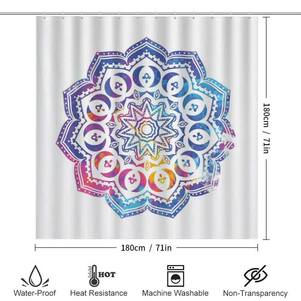 Mandala Effect Soft Colors — Detail 2