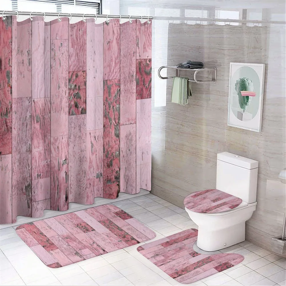 Pink Toned Rustic Planks — Your design