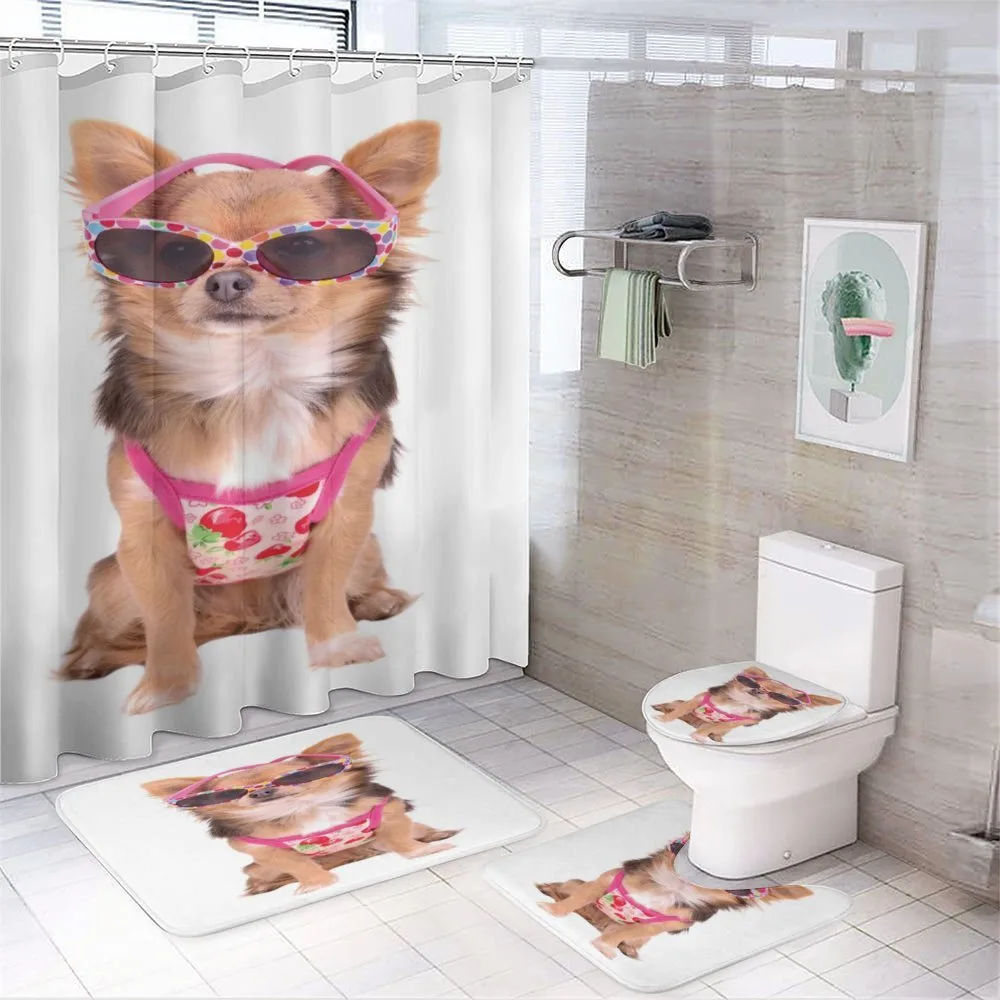 Puppy with Summer Clothes — Your design
